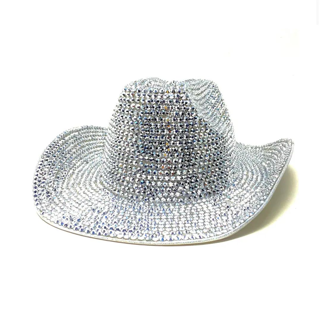 Cowboy Hat Disco Cowboy Hat Rhinestone Cowboy Hat Party - Etsy | Etsy (US)