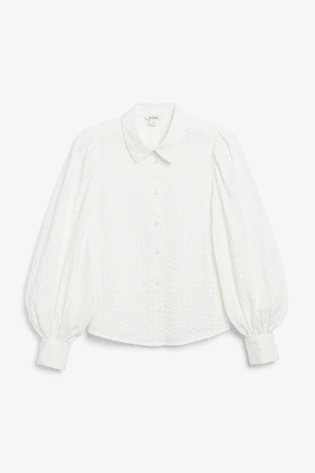 Bluse mit Ballonärmeln | Monki (DE)