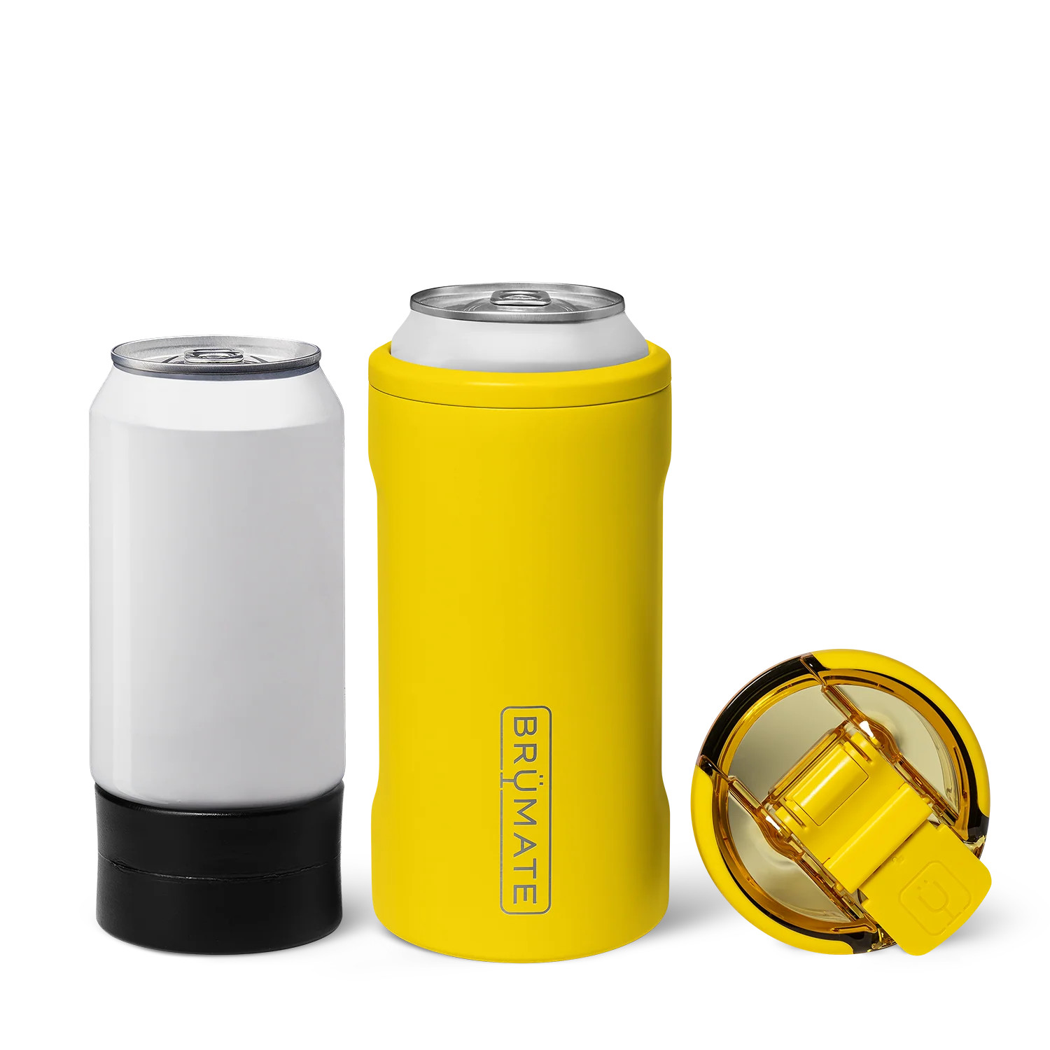 Hopsulator Trio | Yellow Can Coolers | BrüMate | Brumate