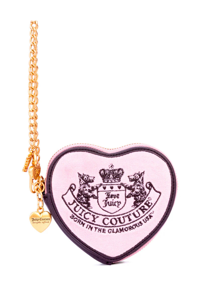 Heritage Core Heart Zip Around Wallet | Juicy Couture