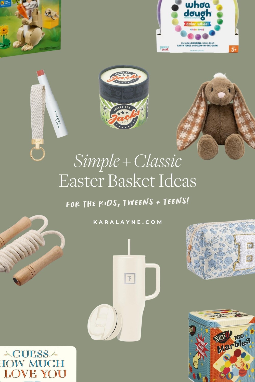 Simple & Classic Easter Basket Ideas and all perfect for last-minute shopping! Get it all on the blog today at KaraLayne.com 🖤



#LTKFindsUnder50 #LTKGiftGuide #LTKSeasonal
