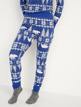 Matching Printed Thermal-Knit Pajama Leggings for Women | Old Navy (US)