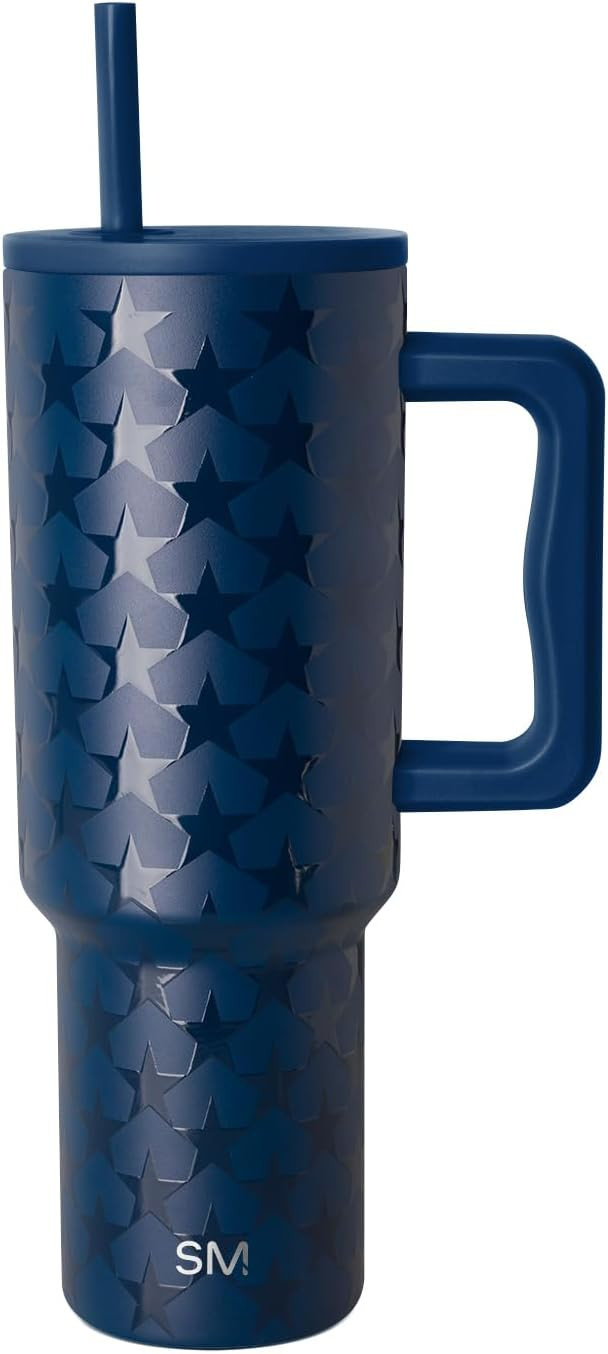 Simple Modern 4th of July 40 oz Trek Tumbler with Handle and Straw Lid | Cup Holder Friendly Insu... | Amazon (US)