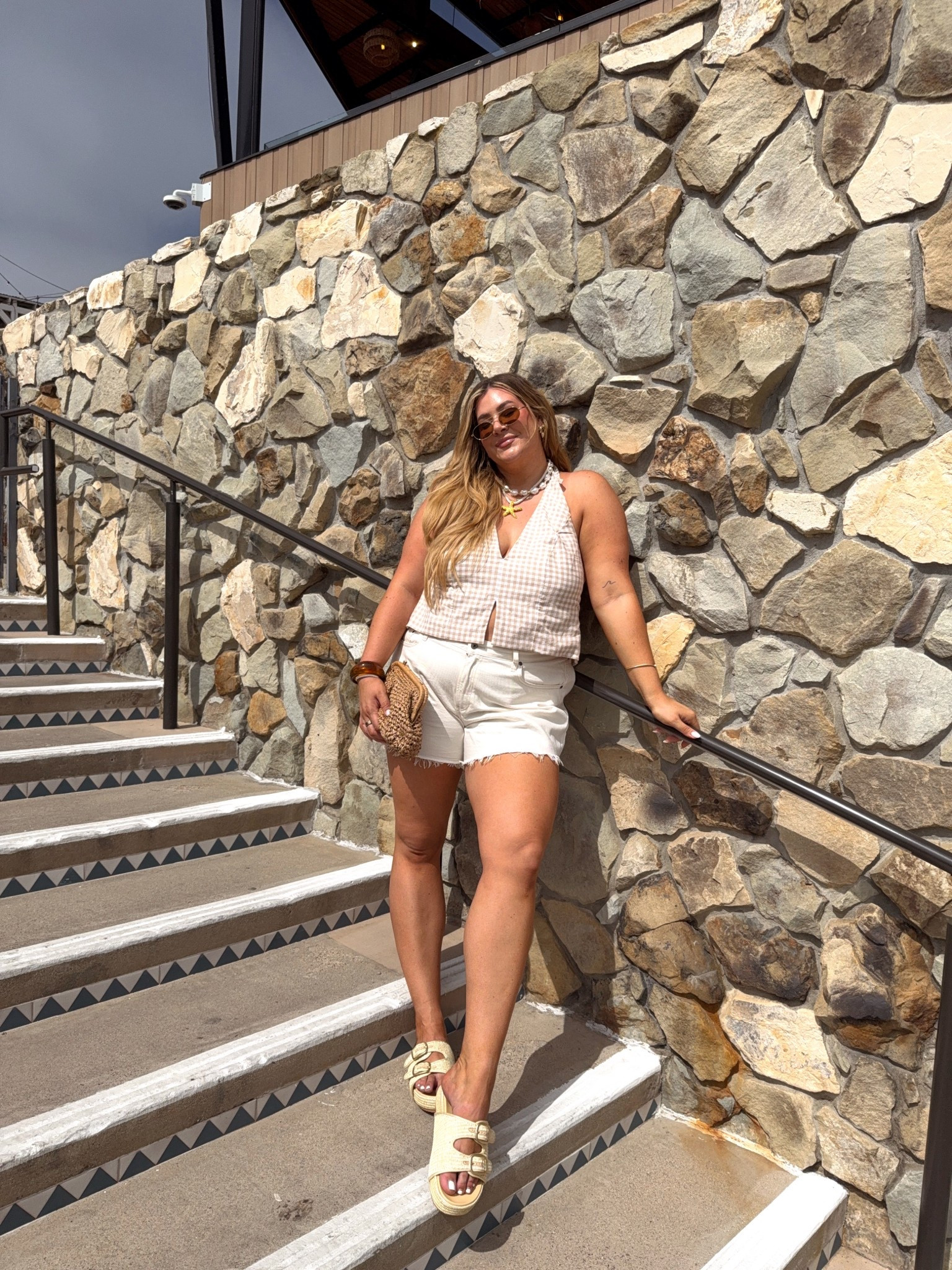 wearing an xl in the top & 33 in the shorts ☀️

#LTKSeasonal #LTKMidsize #LTKStyleTip