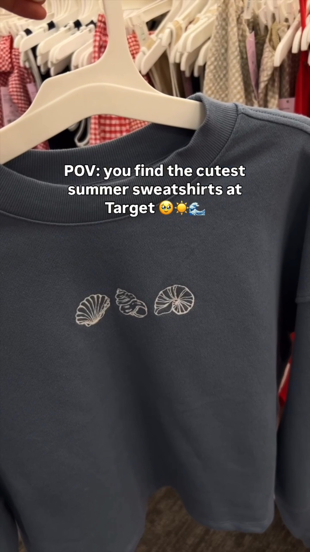 Cute summer sweatshirts at Target!!☺️ Perfect for a beach night 🌊☀️

#summer #target #beach #sweatshirt #casual #coastal 

#LTKSaleAlert #LTKSeasonal #LTKSummerEdit