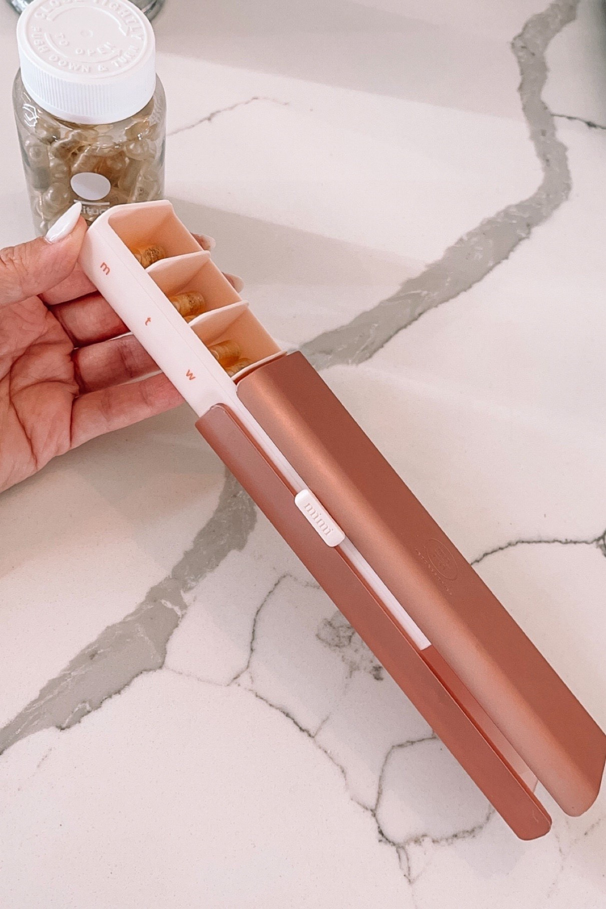 Here’s the pill organizer I use and bring with me when traveling! Makes it easier to organize them all in here instead of bringing all the different bottles! Could also use it for kids instead to store their vitamins too! 

#LTKKids #LTKTravel #LTKMens