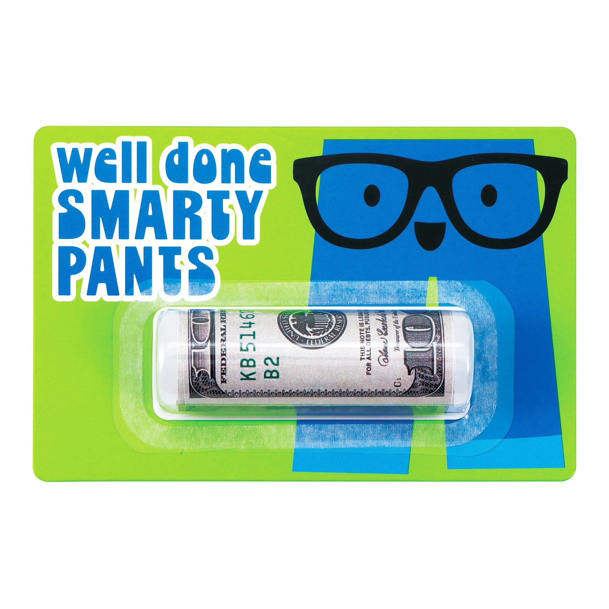 Smarty Pants Money Holder, Green and Blue, Graduation by Way To Celebrate - Walmart.com | Walmart (US)