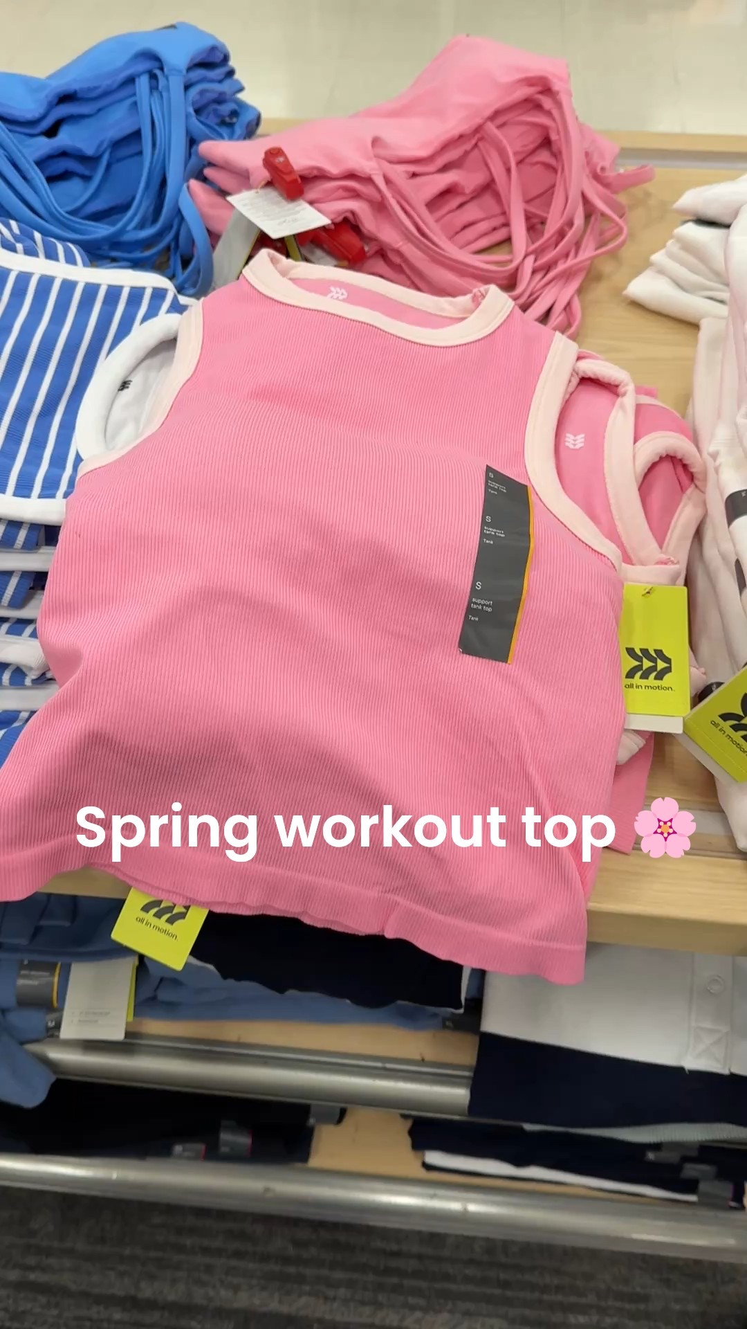 Ribbed workout tank from Target is a must have for spring! 

Workout clothes, spring, Easter, pink

#LTKfitnessgoals #LTKootd #LTKmorningroutine