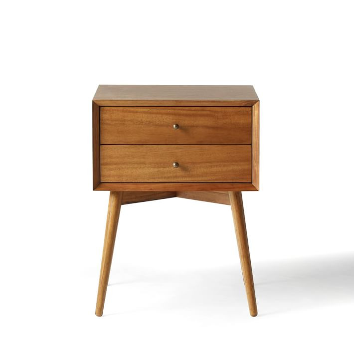 Mid-Century Closed Nightstand (18"–25") | West Elm (US)