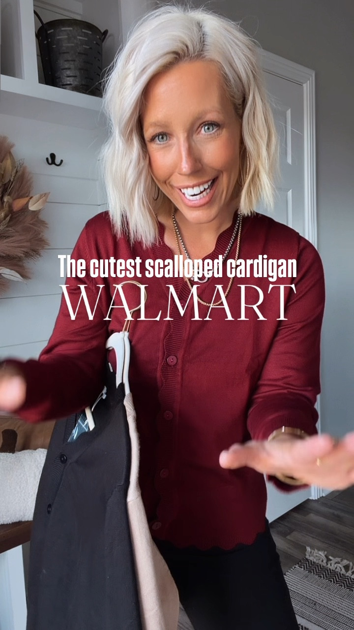 I love these new cardigans!!! The scalloped detail is the cutest!!! I love the soft knit material that is great quality!!!
⬇️⬇️⬇️
Cardigan size medium
Jeans size 4
Boots run small - sized up 1/2 size #LTKStyleTip

#LTKFindsUnder50 #LTKSaleAlert