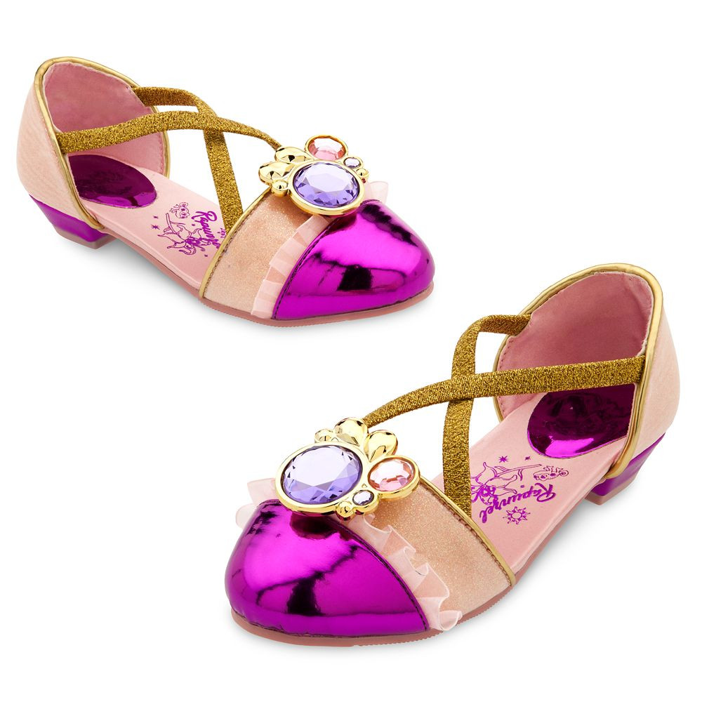 Rapunzel Costume Shoes for Kids – Tangled | Disney Store