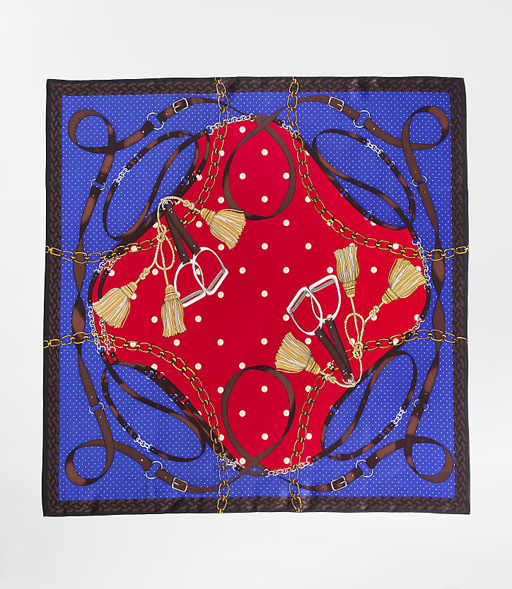 Equestrian Square Scarf | LOFT