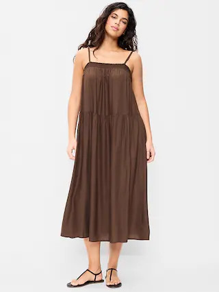 Airy Smocked Maxi Dress | Old Navy (CA)