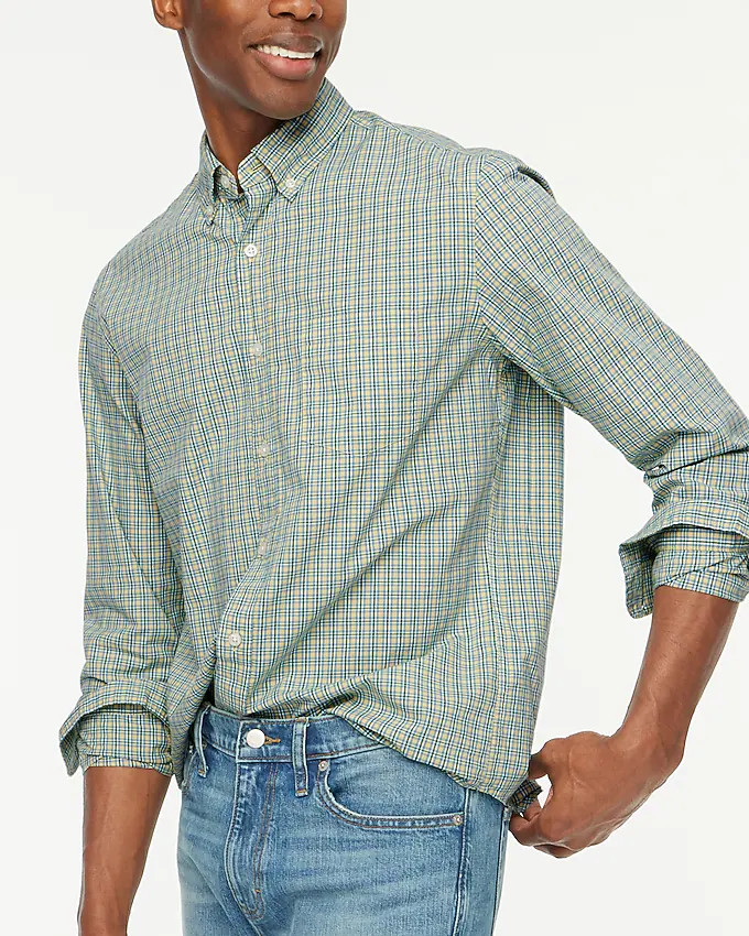 Plaid flex casual shirt | J.Crew Factory