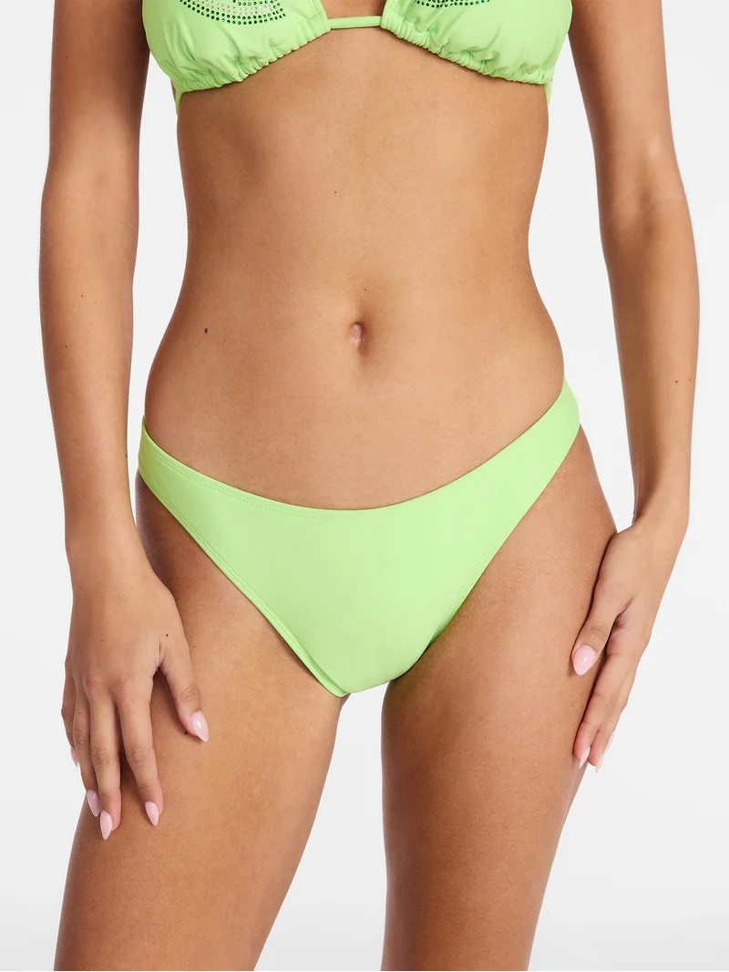 No Boundaries Low Rise Bikini Bottoms, Women's XXS-XXL | Walmart (US)
