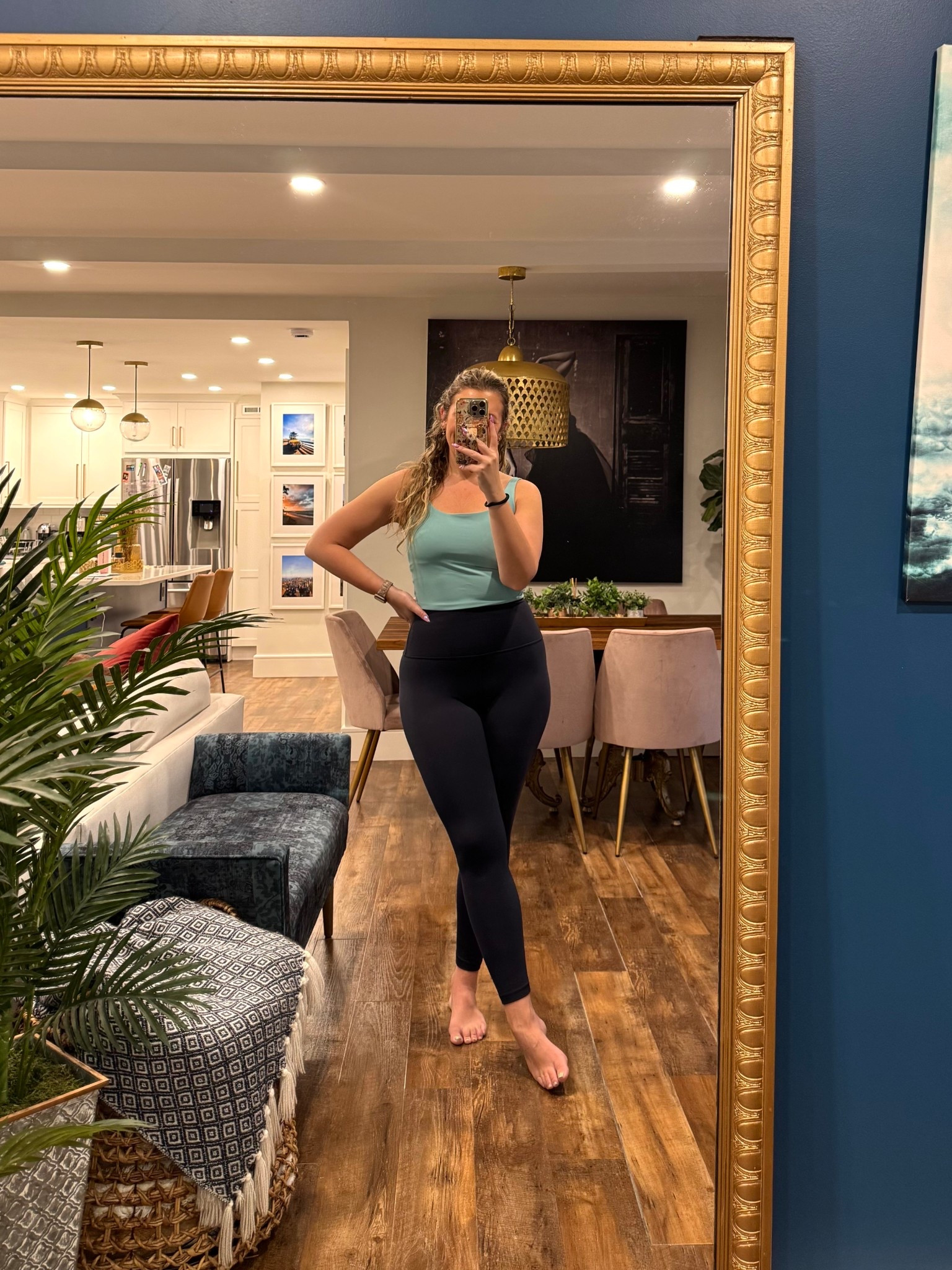 Favorite leggings of all time wearing a large in the navy, love these workout bra tops also wearing a large. Workout set, active, fitness

#LTKActive #LTKMidsize #LTKFindsUnder50