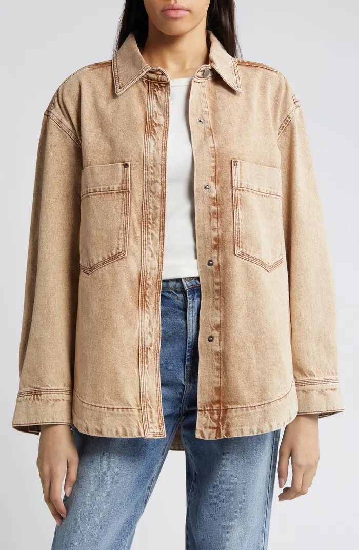 Denim Shacket | Nordstrom