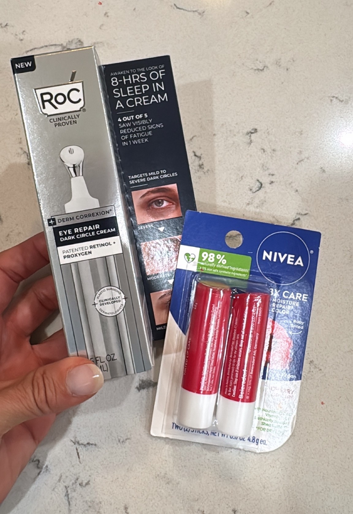 Linking two amazing products for my dark circles under my eyes and dry lips. Love how this lip balm is tinted. And the cherry flavor is super yummy! 

#LTKBeauty #LTKOver40 #LTKFindsUnder50