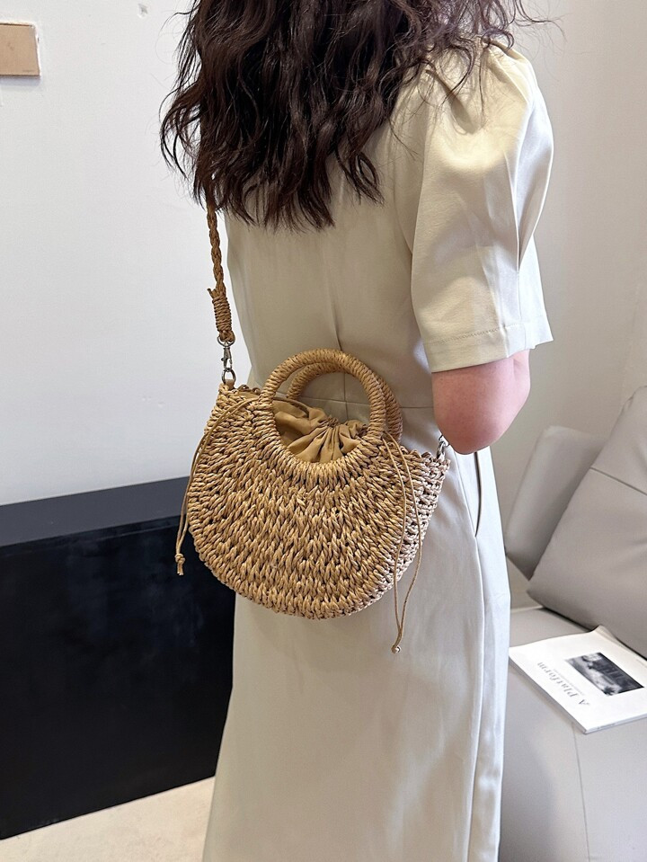 Minimalist Straw Bag Small Vacation | SHEIN