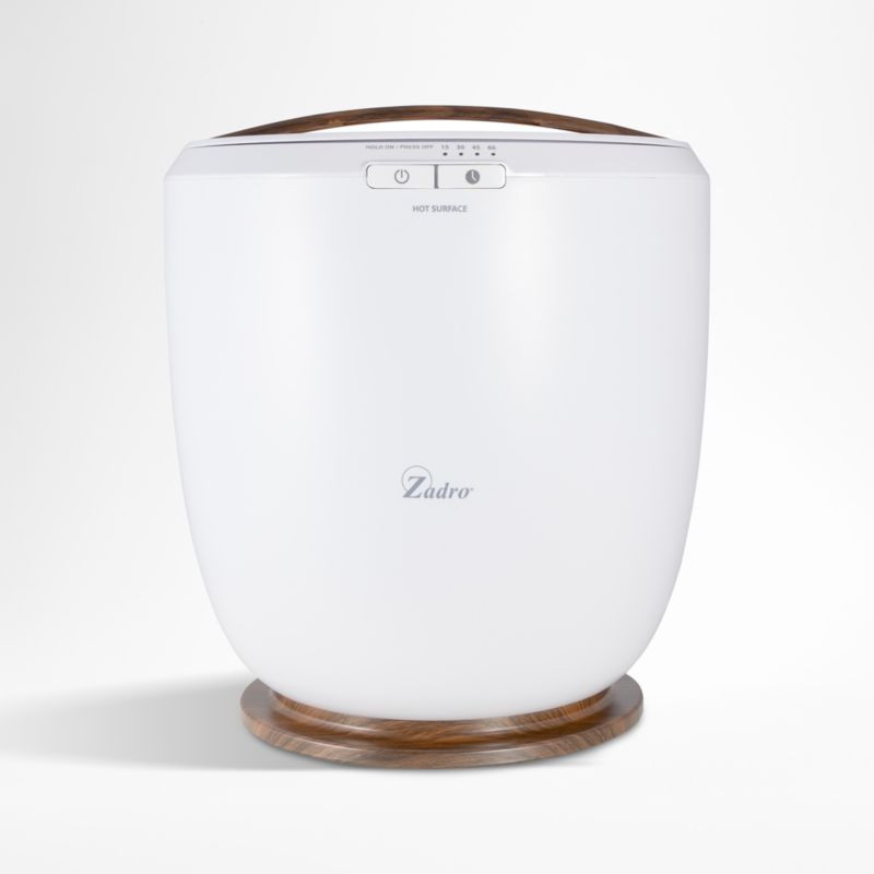 Zadro White Countertop Towel Warmer + Reviews | Crate & Barrel | Crate & Barrel