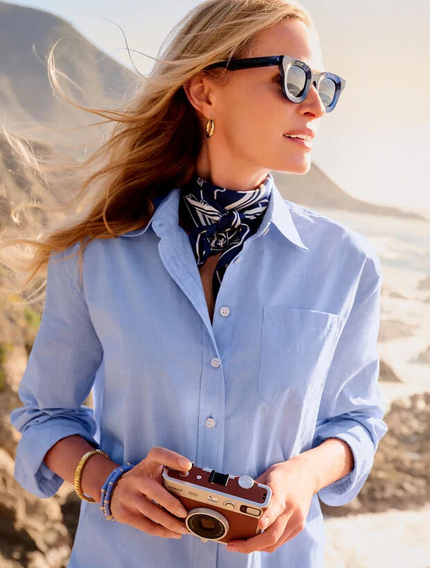 Everyday Relaxed Shirt - End-on-End | Talbots