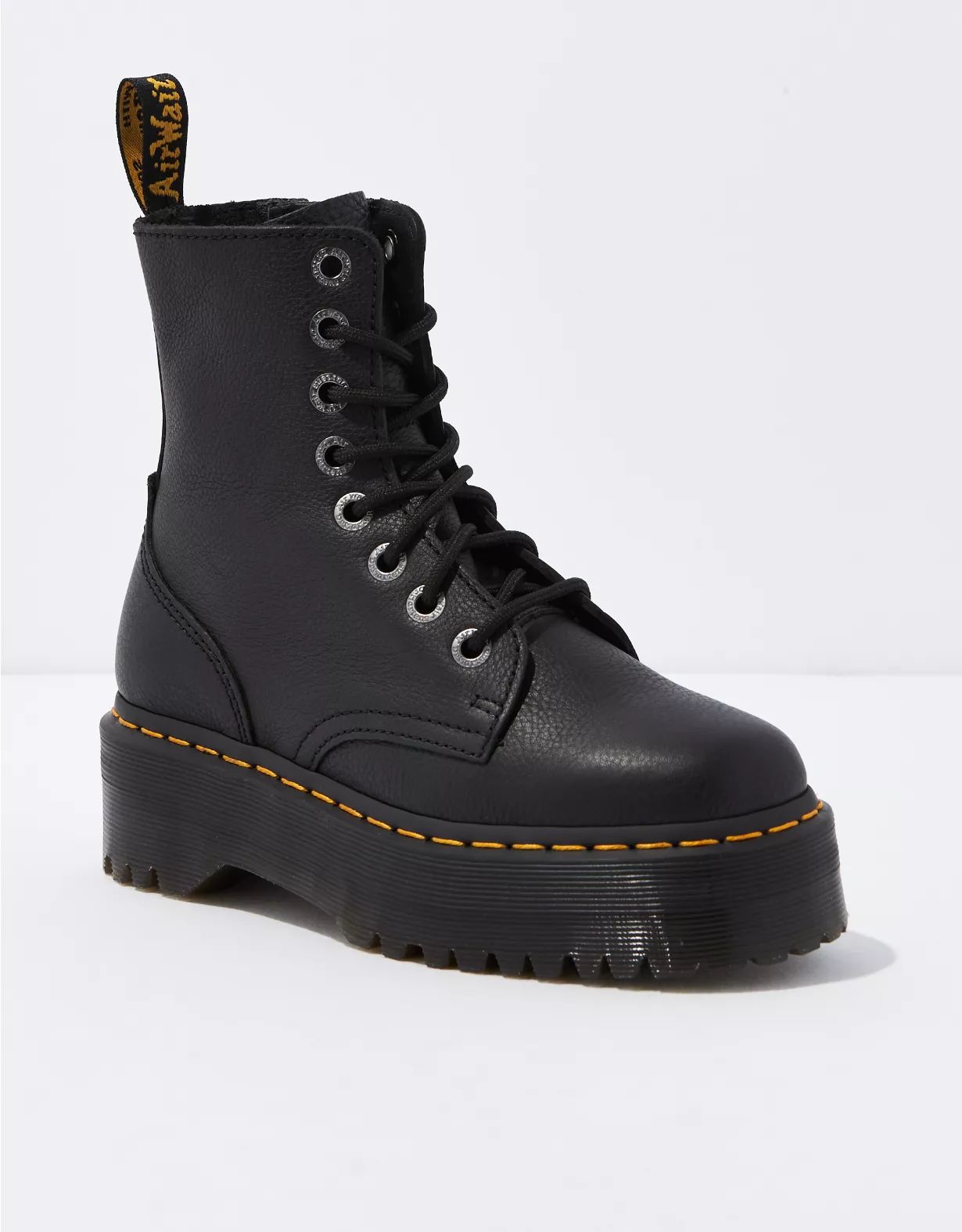 Dr. Martens Women's Jadon III Pisa Leather Platform Boot | American Eagle Outfitters (US & CA)