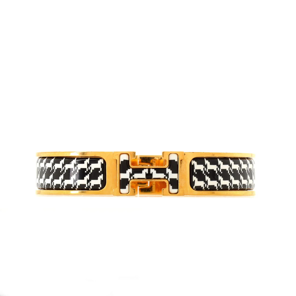 Hermes Clic H Bracelet Printed Enamel Narrow Multicolor 1575991 | Rebag