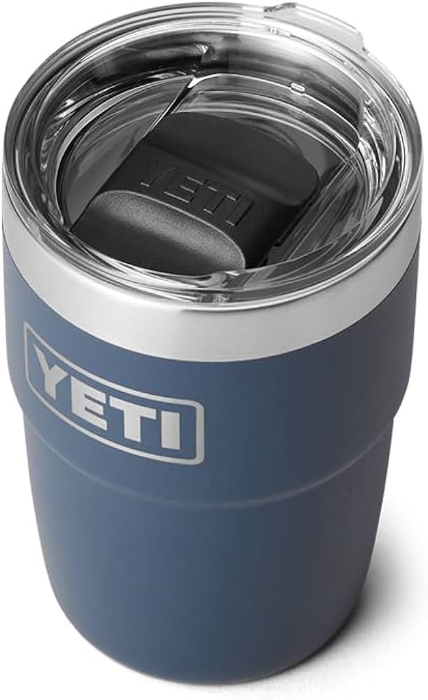 YETI Rambler 8 oz Stackable Cup, Stainless Steel, Vacuum Insulated Espresso Cup with MagSlider Li... | Amazon (US)