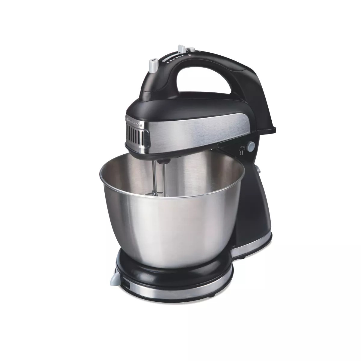 Hamilton Beach 4qt Hand/Stand Mixer 64640: 6-Speed Kitchen Mixer, Stainless Steel Bowl, Dishwashe... | Target