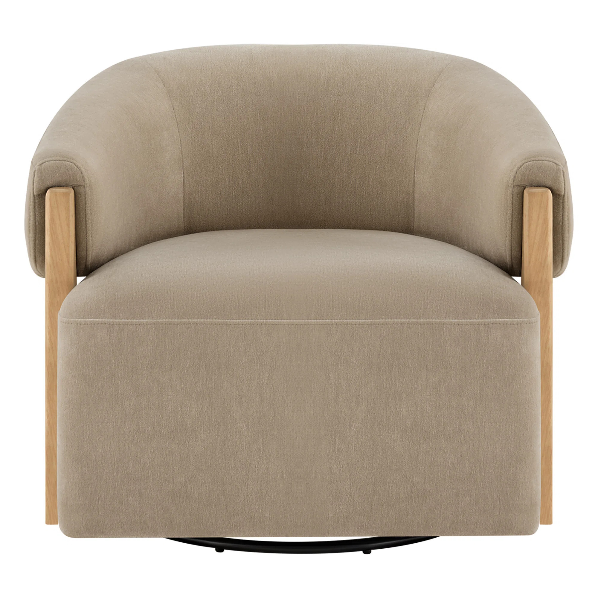 Longfield Upholstered Swivel Accent Chair | Wayfair North America
