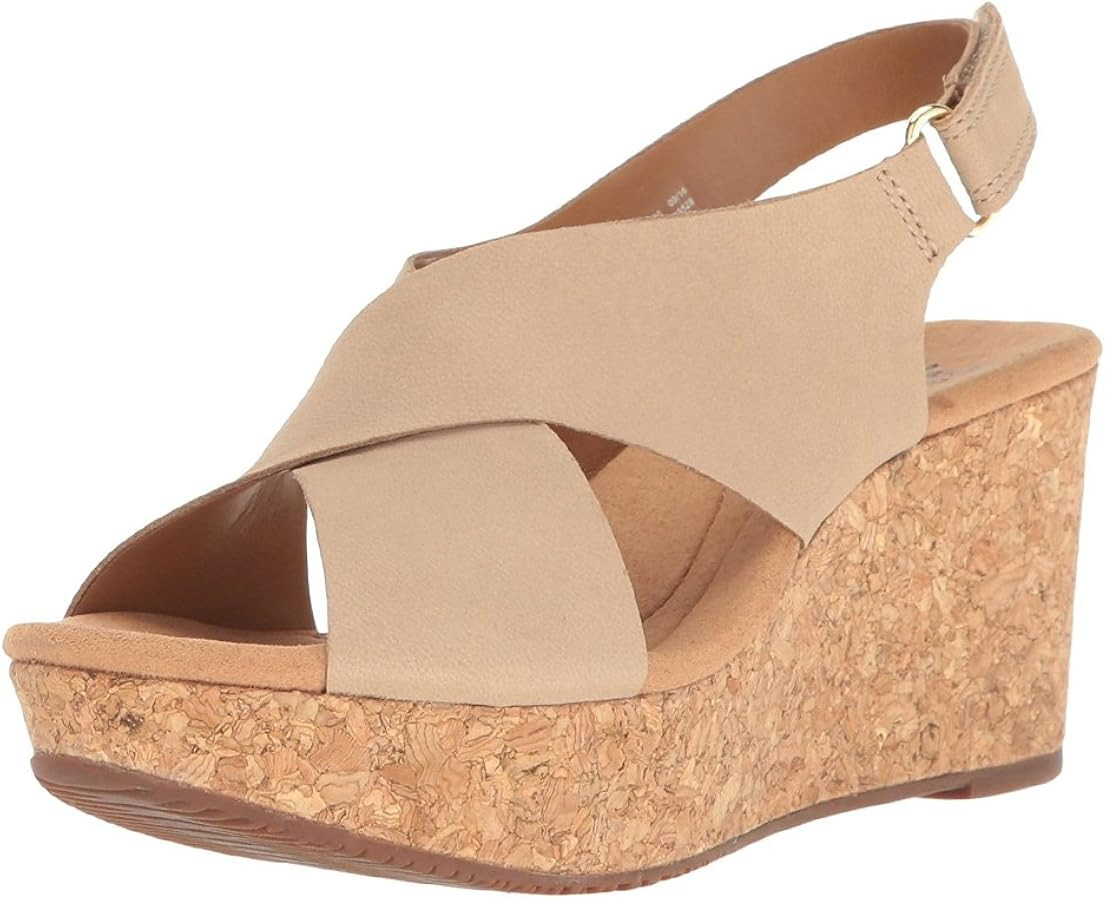 Clarks Women's Annadel Eirwyn Wedge Sandal | Amazon (US)