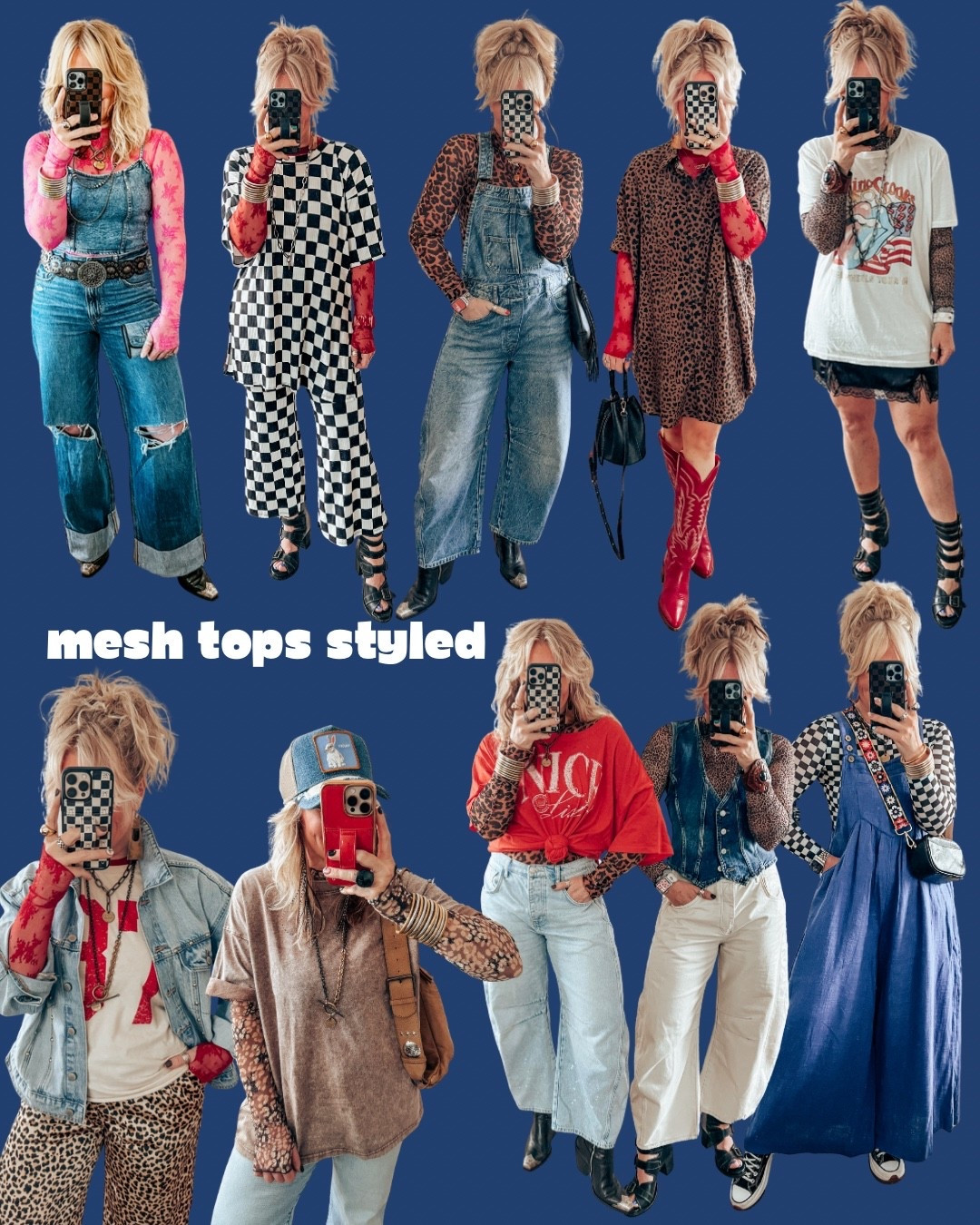 Mesh tops styled! I’ll link what I can, some things are older. 


#LTKOver40 #LTKStyleTip #LTKFindsUnder100