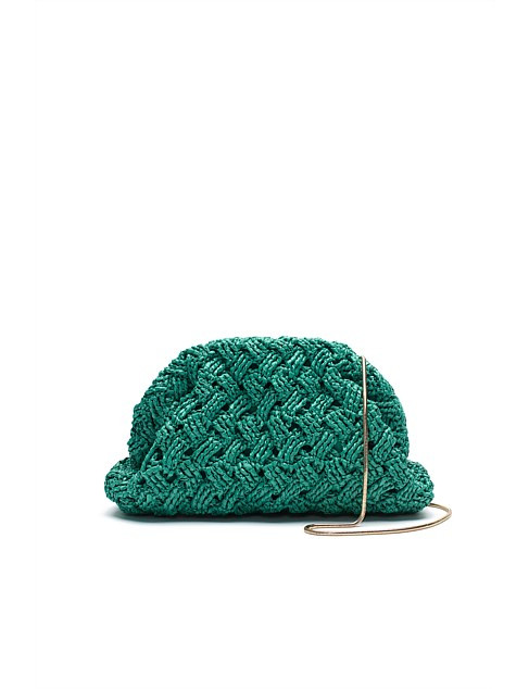 Seed Heritage Straw Woven Clutch | David Jones | David Jones (Australia & New Zealand)