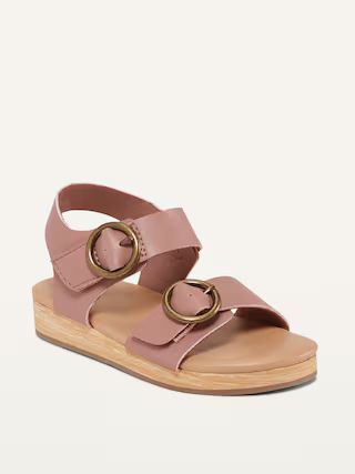 Faux-Leather Clog Sandals for Toddler Girl | Old Navy (US)