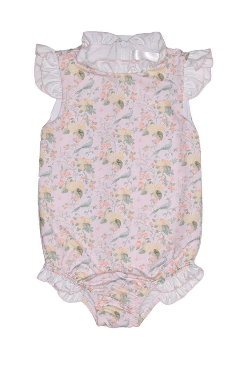 Bingley Suit in Pheasant Chintz | Sun House Children's