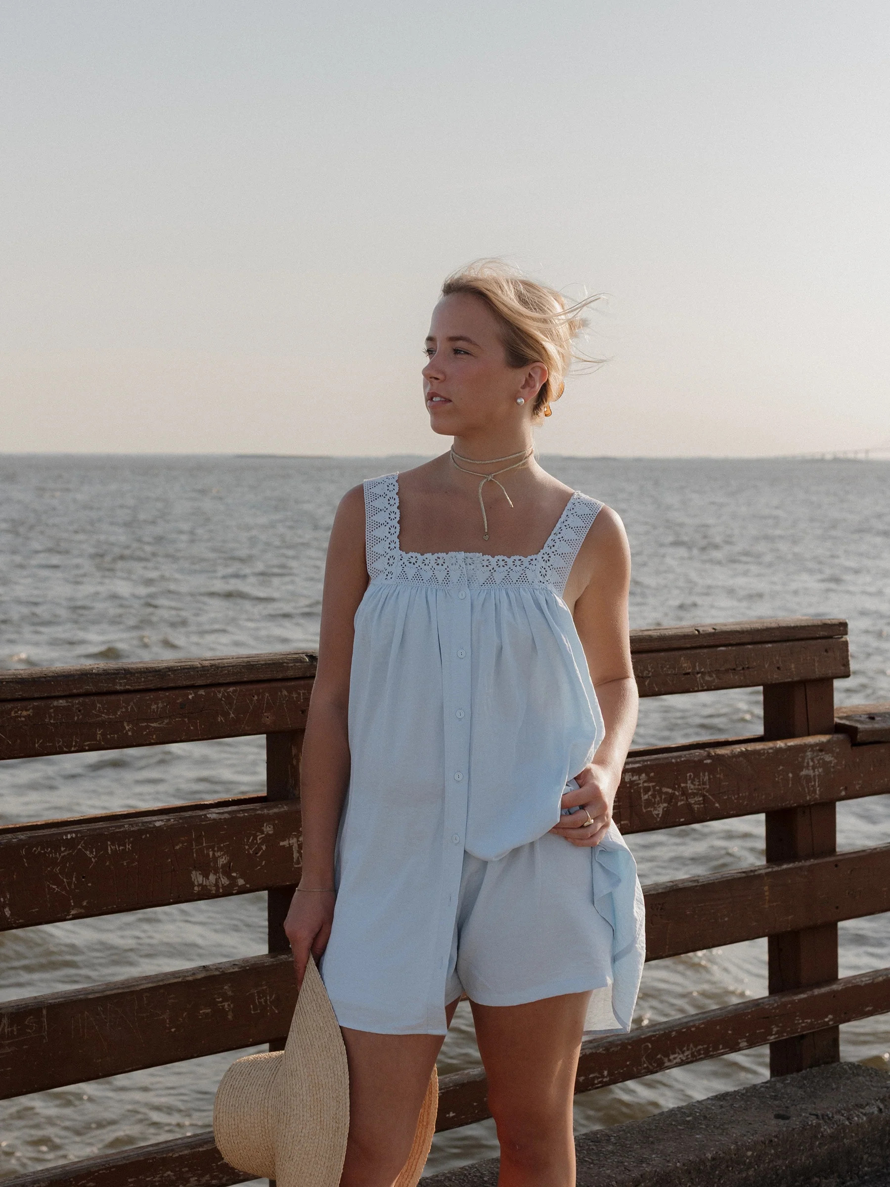 Coleman Set- Soft Blue | Darling Loungewear