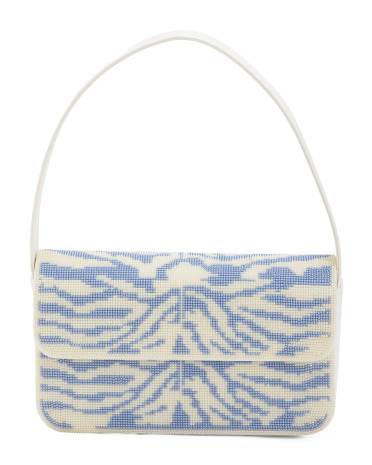 Beaded Abstract Shoulder Bag | TJ Maxx