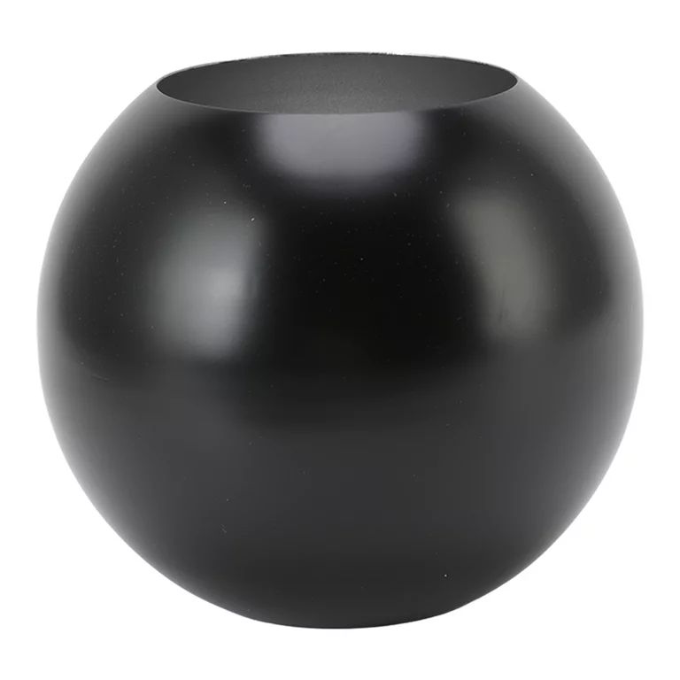 Round Vase, Wedding Vase Stainless Steel  For Office Matte Black | Walmart (US)