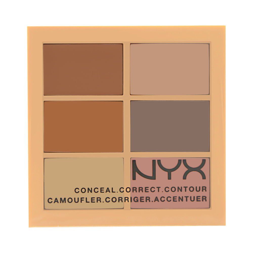 NYX PROFESSIONAL MAKEUP Conceal, Correct, Contour Palette, Light, 0.05 Ounce | Amazon (US)