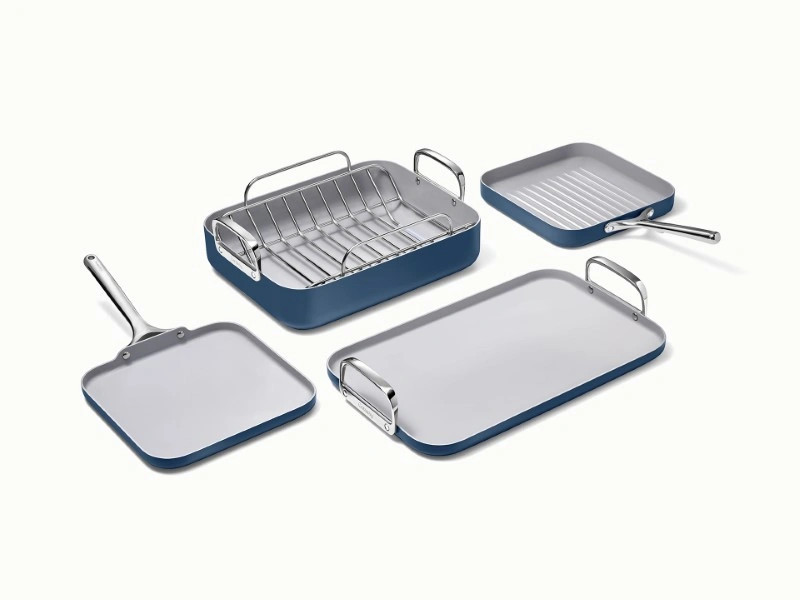 Squareware Set | 7-Piece Square Cookware | Caraway