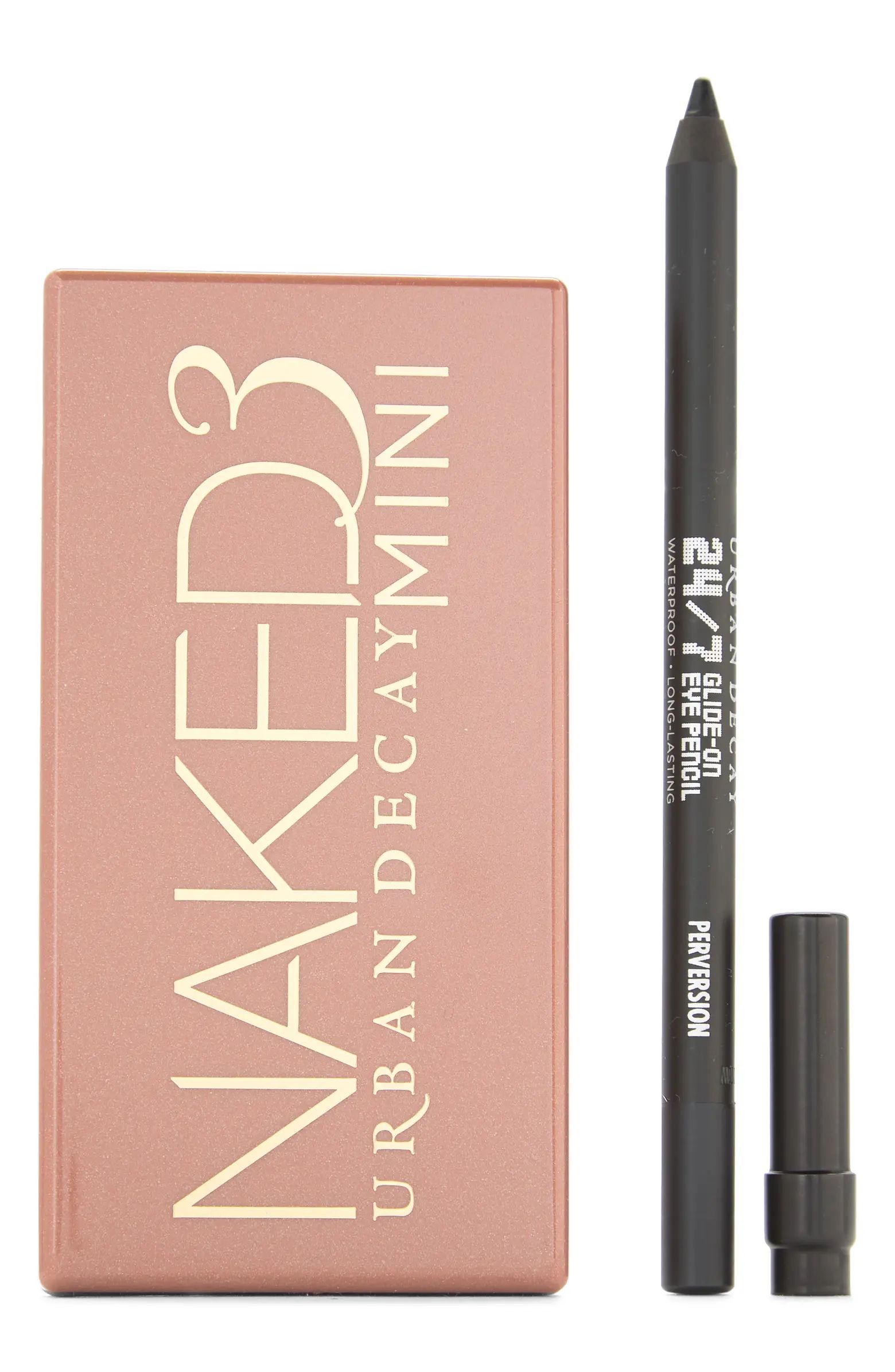 Urban Decay Naked3 Mini Eyeshadow Palette and 24/7 Glide-On Eye Pencil Set | Nordstromrack | Nordstrom Rack