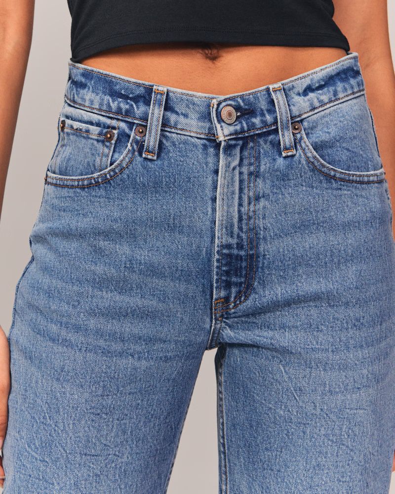 Women's Mid Rise Baggy Jean | Women's Bottoms | Abercrombie.com | Abercrombie & Fitch (US)