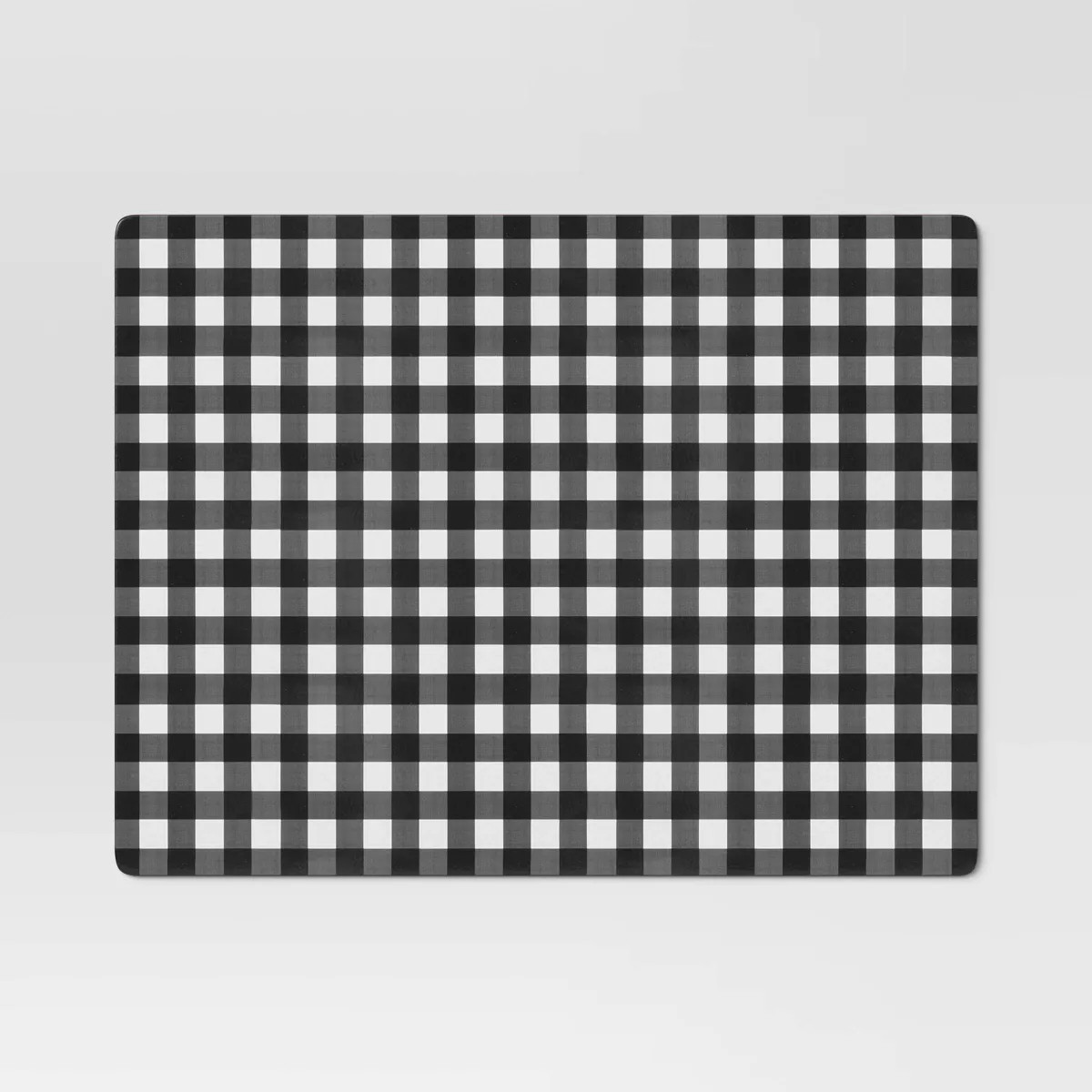 Cork Buffalo Check Placemat Black - Threshold™ | Target