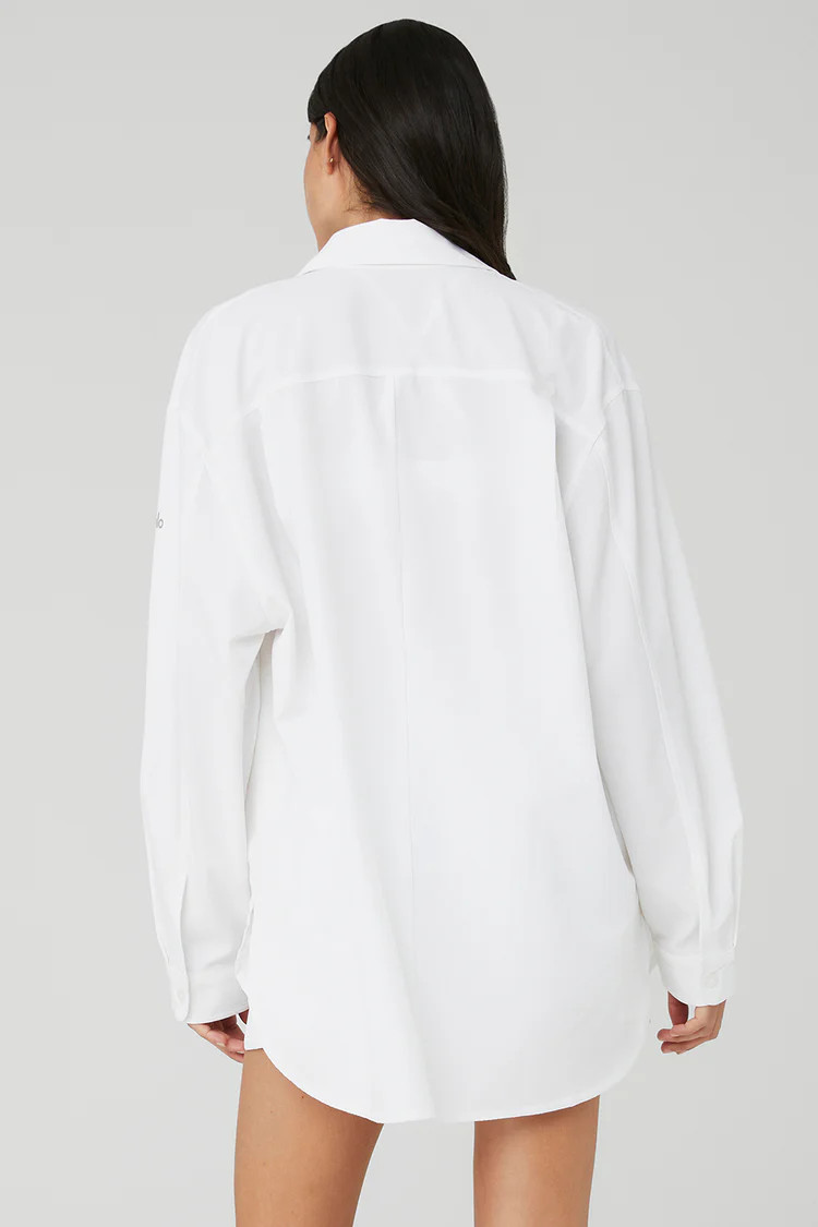 Dreamscape Button Down Long Sleeve | Alo Yoga