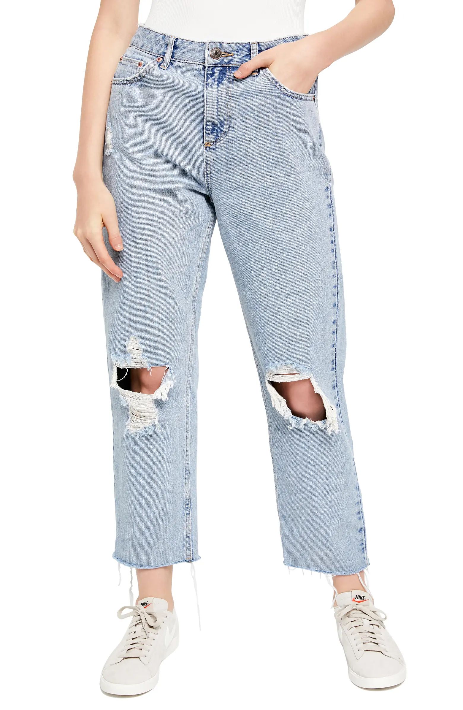 Pax Ripped High Waist Jeans | Nordstrom