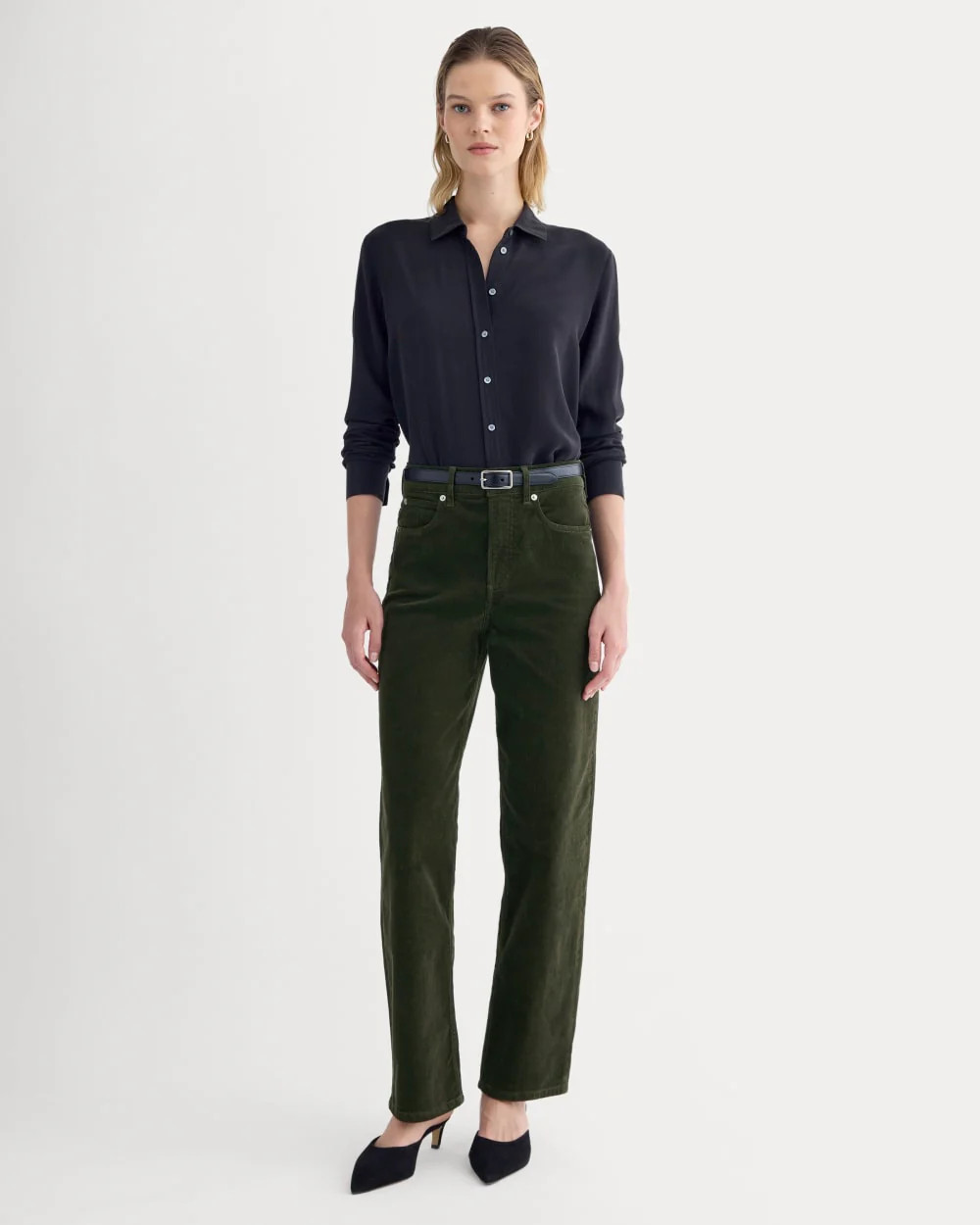 The Way-High® Corduroy Pant | Dark Forest | Everlane