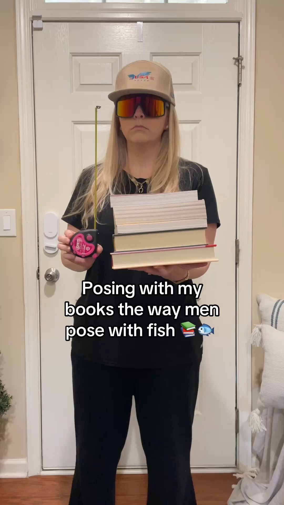 Posing with my books the way men pose with fish 

#LTKFindsUnder50