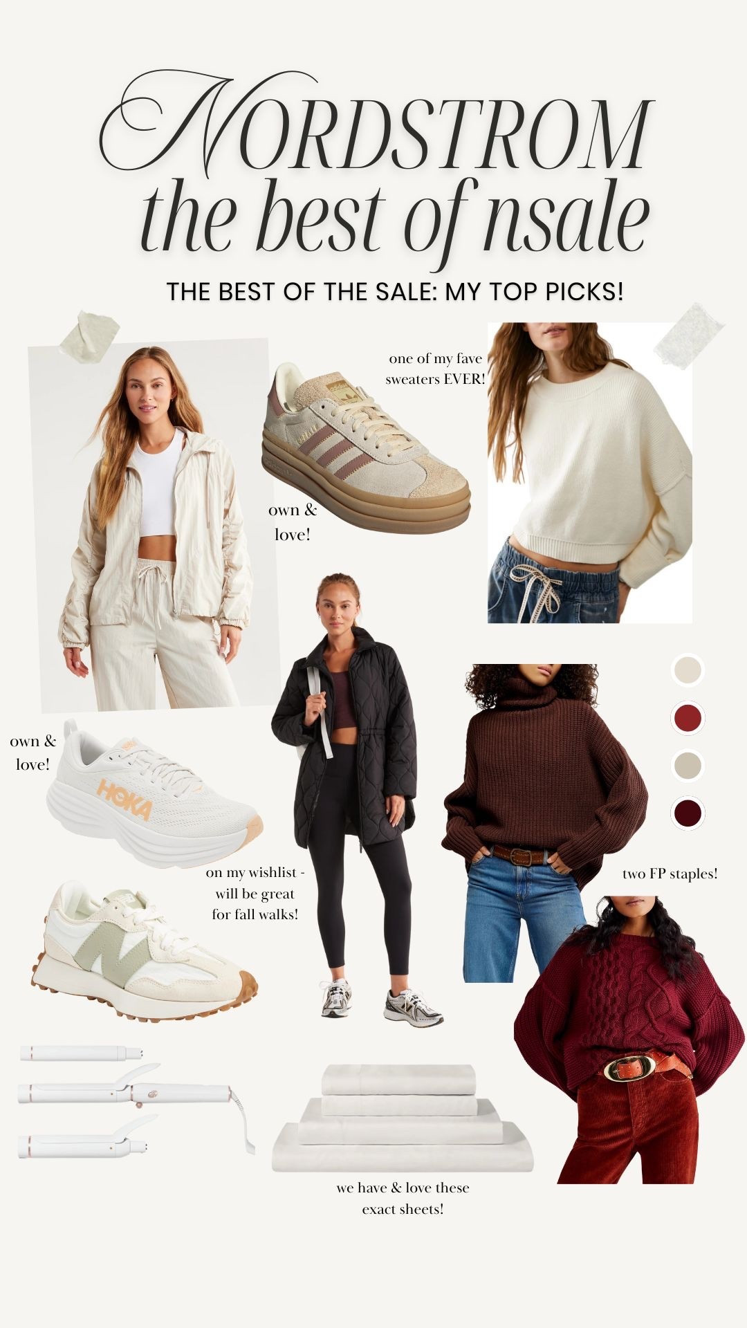 Nordstrom Anniversary Sale top picks for sweaters, sneakers, home, jackets and curling iron ! 

Nsale 



#LTKSaleAlert #LTKShoeCrush #LTKActive