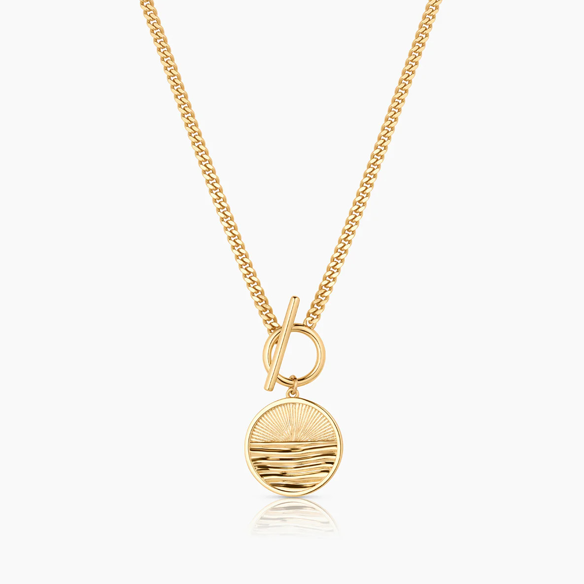 Solana Coin Toggle Necklace | THATCH