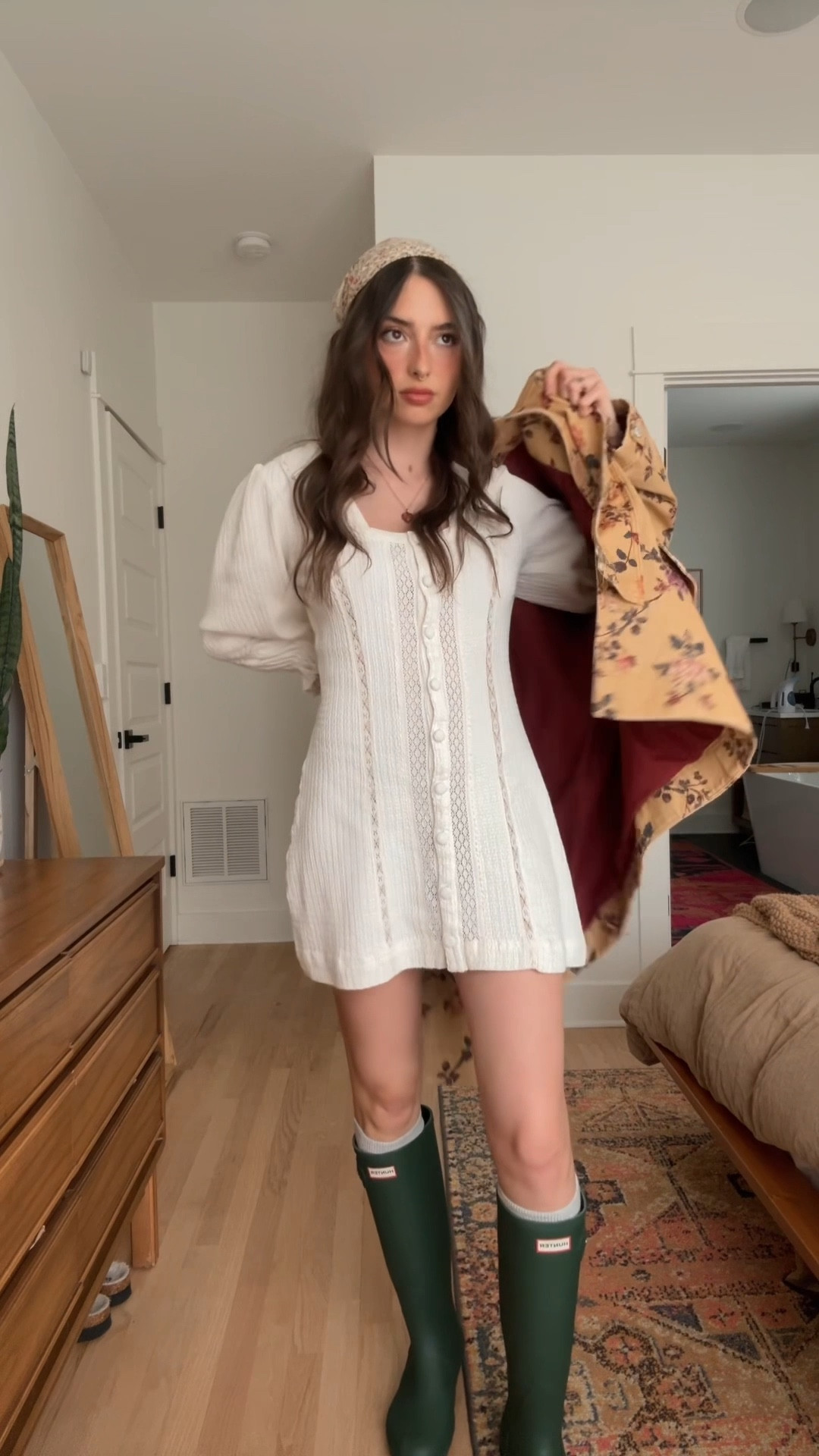 Here’s a Free People cottage core inspired rainy day outfit 🤍

#LTKSeasonal #LTKStyleTip